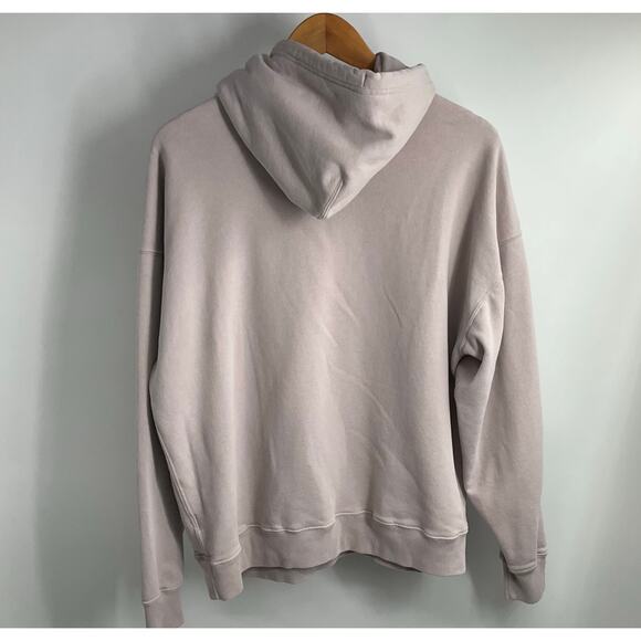 ABERCROMBIE & FITCH Mauve Purple Oversized Boyfriend Fleece Hoodie Medium to XL - Picture 7 of 7